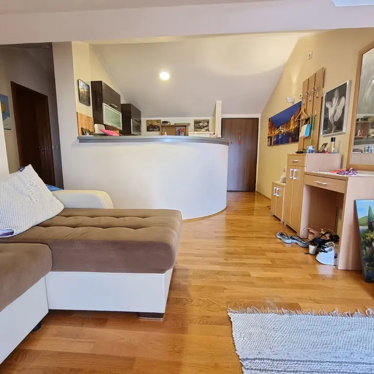 Dnevni boravak sa kuhinjom i trpezarijom