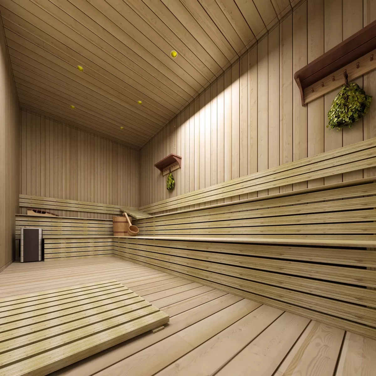 U okviru objekta ce se nalaziti sauna