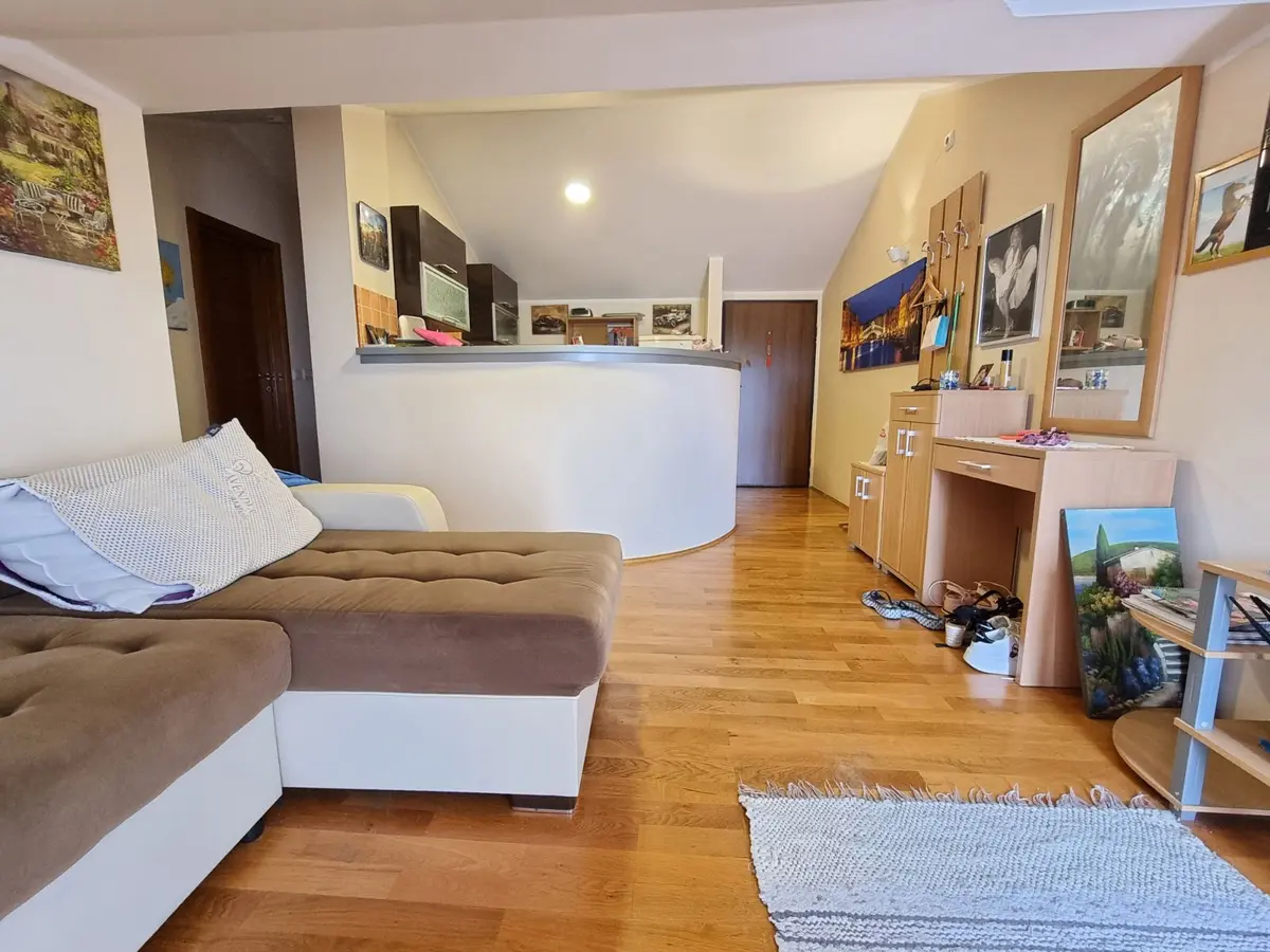 Dnevni boravak sa kuhinjom i trpezarijom