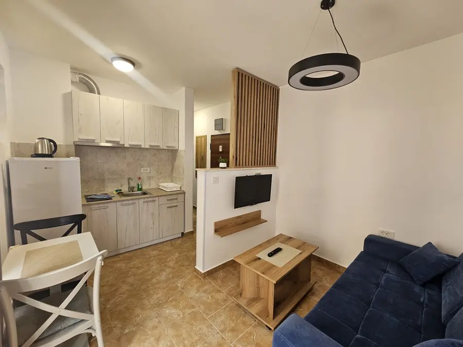 Dnevni boravak sa kuhinjom i trpezarijom